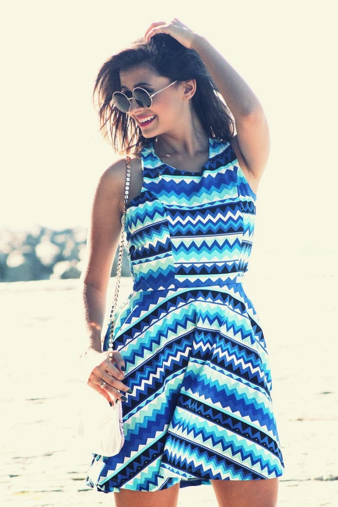 vestido estampado missoni
